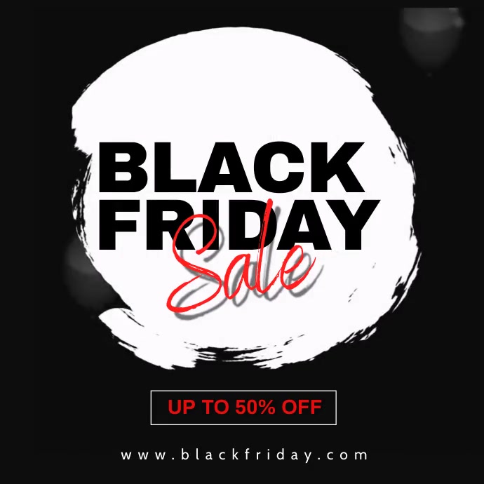 Black Friday Sale Promotion Instagram Banner template