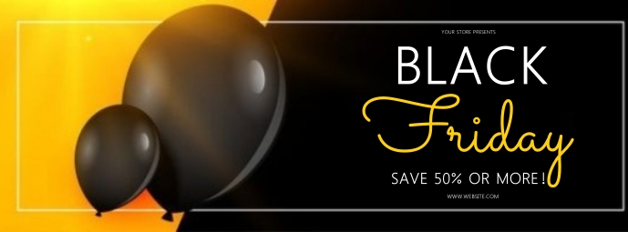 black friday SALE SQUARE POST TEMPLATE Fotografia de capa do Facebook