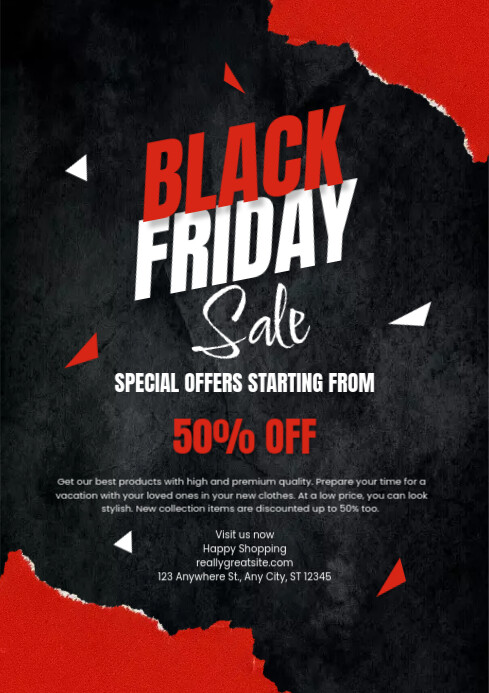 black friday sale template | PosterMyWall