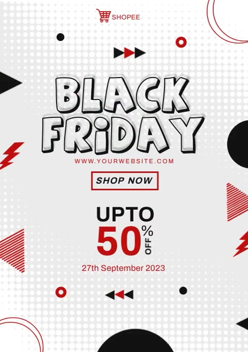 Black Friday Sale template | PosterMyWall