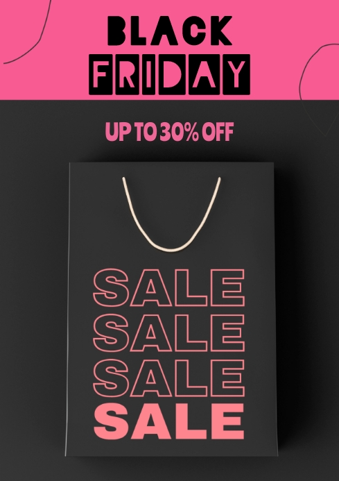 BLACK FRIDAY SALE TEMPLATE | PosterMyWall