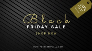 Black Friday Sale Video Ad Offer Template Facebook-covervideo (16:9)