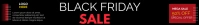 Black Friday Sale Web Social Media Banner template