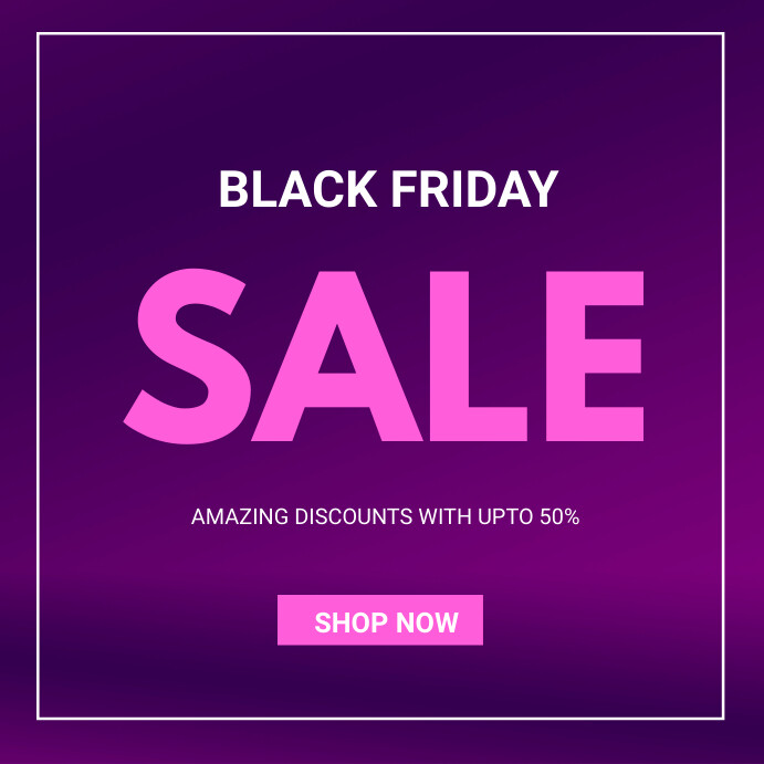 Black Friday sales Template PosterMyWall