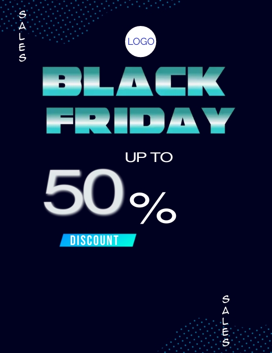 BLACK FRIDAY SALES Template PosterMyWall