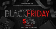 Black Friday Sales On ads Portada de evento de Facebook template