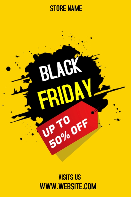 BLACK FRIDAY SALES TEMPLATE | PosterMyWall