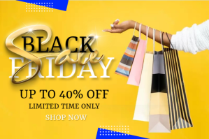 Black Friday super sale Label template
