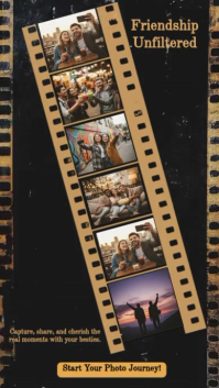 Sort Friendship Photo Journey Facebook Story Template