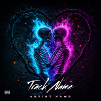 Black Futuristic Album Cover Album Cover Albumcover template