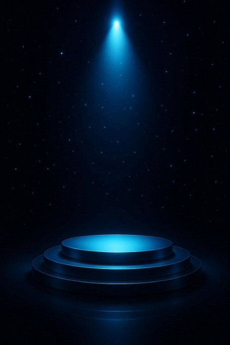 Black Stage Spotlight Posters Template | PosterMyWall