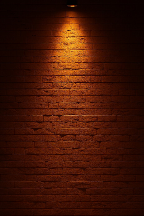 Black Futuristic Brick Wall Spotlight Background Poster Template ...