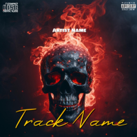 Black Music Album Cover Capa de álbum Template