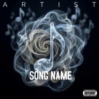 Sort Music Album Cover Cover ng Album Template