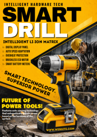 Negro Smart Drill A4 Template