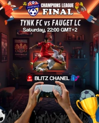 Black Futuristic Sports Social Media Ads Instagram Portrait template