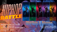Black Futuristic Step Up & Shine: Audition For The Dance Crew Youtube Thumbnail template