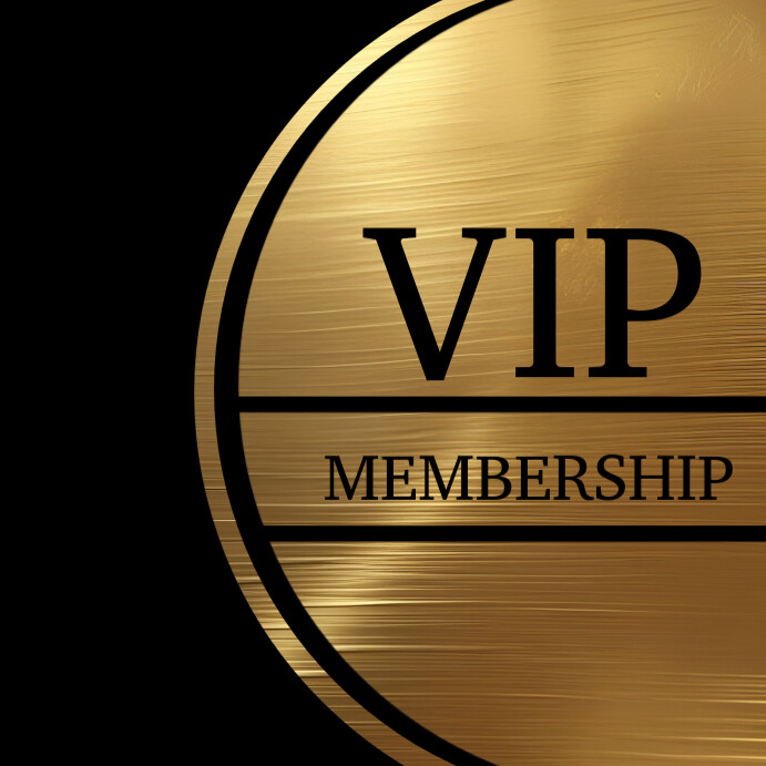 Copy of Black Futuristic Vip Membership tag Instagram Post | PosterMyWall