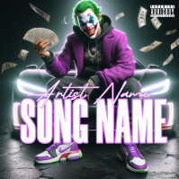 Black  Gangsta Mixtape Album Cover  Album Cover Portada de Álbum template