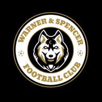 Black Geometric Football Club Logo Logo template