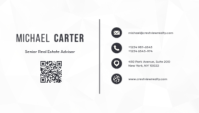 Sort Real Estate Business Card Kartu Bisnis Template - Page 2