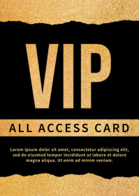vip pass Template | PosterMyWall