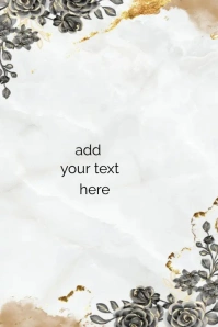 Black gold leaf artistic background Grafika na Tumblr template