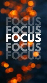 Black Gradien Motivational Quote Reel Instagram template