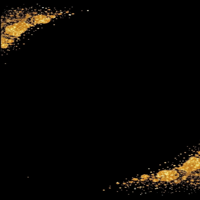 Black Gradient Gold Watercolor Background  Instagram Post template