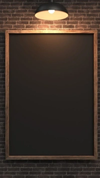 Black Gradient Night Glow Brick Wall Background Instagram Story Instagram-Story template