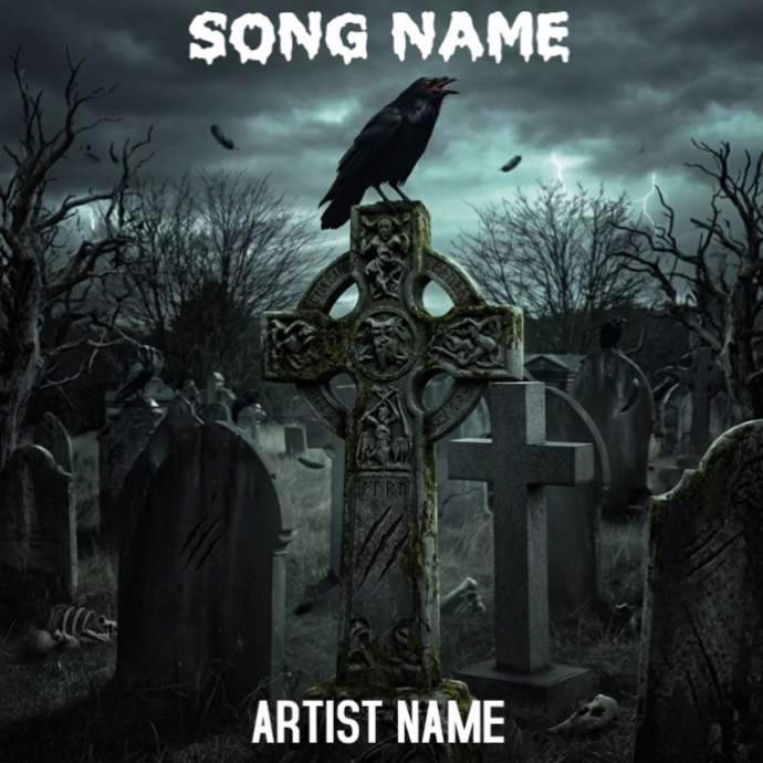 Gothic Album Cover Album Covers Template | PosterMyWall