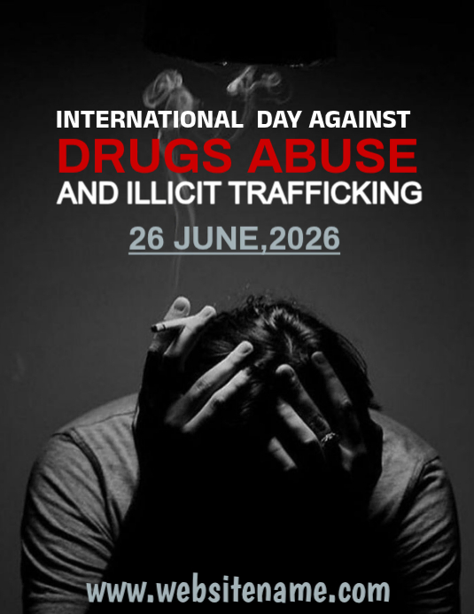 International Day Against Drug Abuse And Illicit Trafficking Template ...