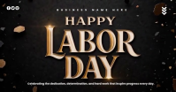 Black Labor Day Celebration Ibinahaging Larawan sa Facebook Template