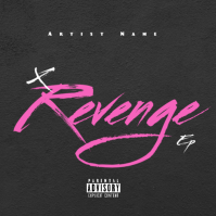 Black Music Album Cover Capa de álbum Template