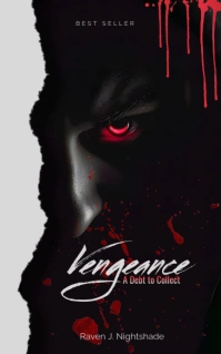 Black Grunge Vengeance Kindle/book Covers template