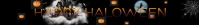 Black Haloween Etsy Banner template