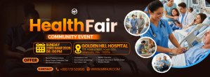 Black Health Fair Facebook-coverfoto Template