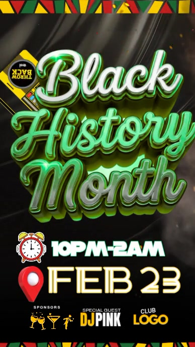 Black History Celebration Template | PosterMyWall