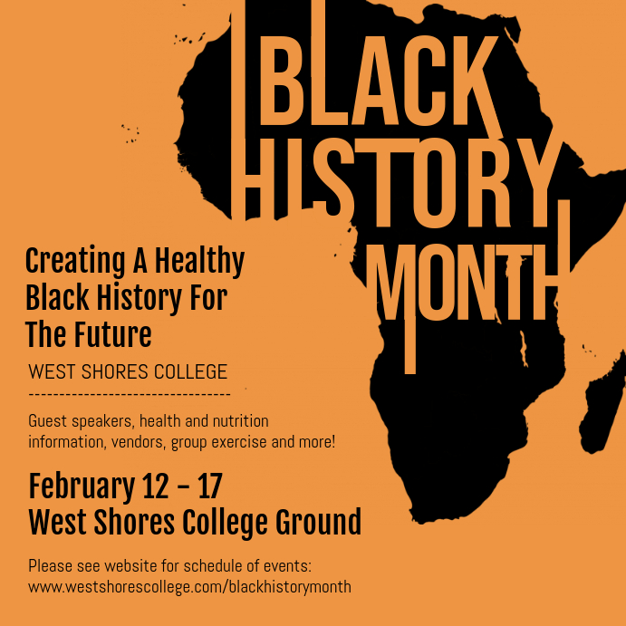 Black History College Event Invitation Template Postermywall