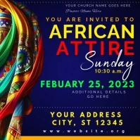 Black History Wpis na Instagrama template