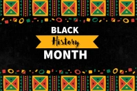 Black History Label template