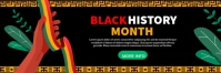 Black History Facebook Ads Twitter-Kopfzeile template