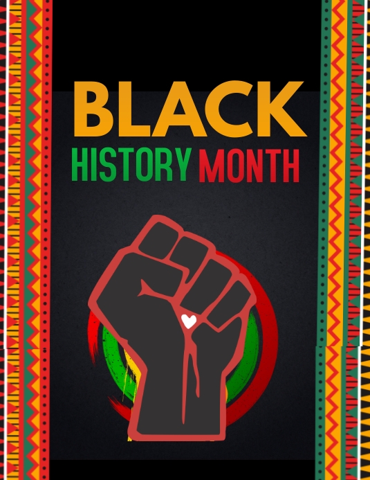 Copy of black history month,event flyers PosterMyWall