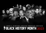 BLACK HISTORY MONTH 2023 POSTER TEMPLATE A6