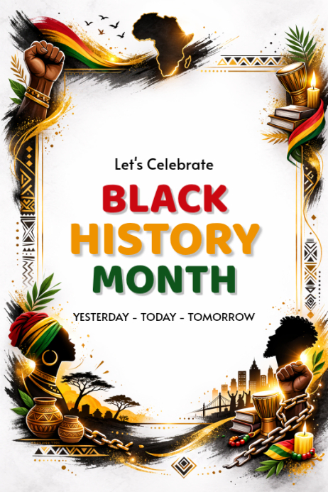 Black History Month 2026 Template | PosterMyWall