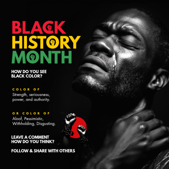 Black History Month Template | PosterMyWall