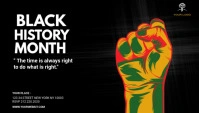 Black History Month Blog Header template