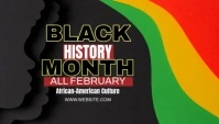 Black History Month Blog Header template