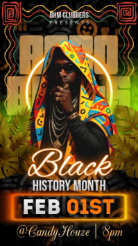 Black History Month Celebration template