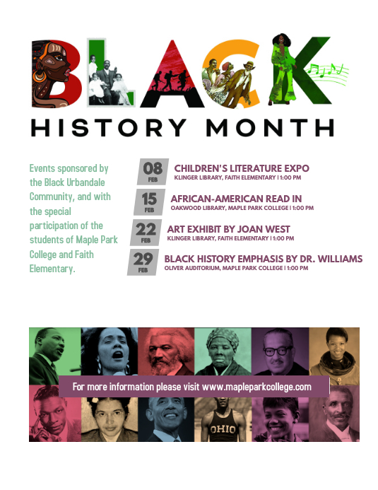 Copy of Black History Month Cultural Event Schedule P PosterMyWall